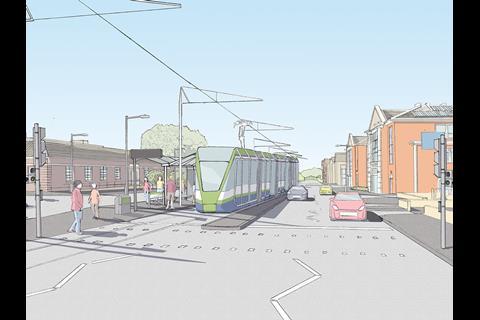 Trams are being considered for the Sutton Link.